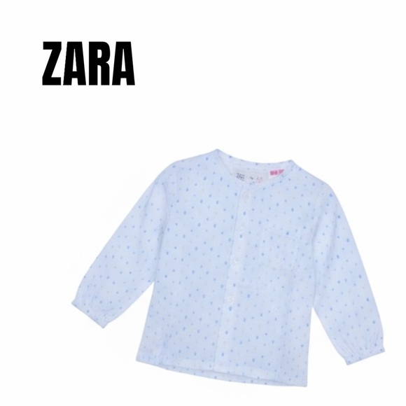 008 Zara Mini Collection Button Shirt - Picture 1 of 3